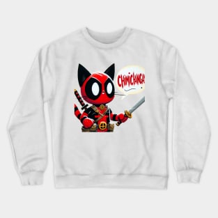 Cat in Costume Crewneck Sweatshirt